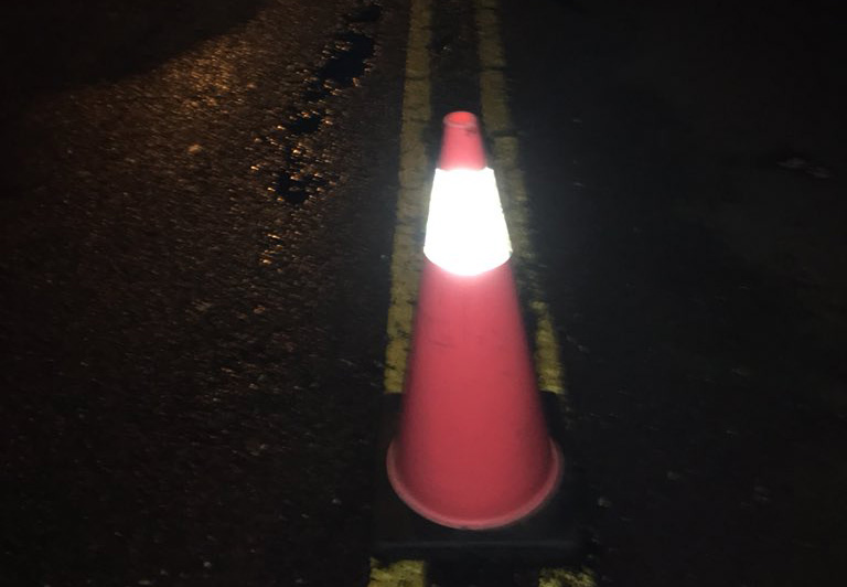 Roadblocks in Leonia were still in place Friday morning, despite an objection from the state attorney general. Roadblocks in Leonia were still in place Friday morning, despite an objection from the state attorney general.