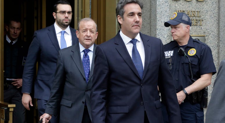 Michael Cohen arrives to court in New York, Wednesday, May 30, 2018. Michael Cohen arrives to court in New York, Wednesday, May 30, 2018.