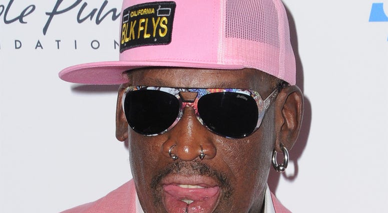 12 August 2016 - Beverly Hills, California. Dennis Rodman. 16th Annual Harold And Carole Pump Foundation Gala held at the Beverly Hilton Hotel. 12 August 2016 - Beverly Hills, California. Dennis Rodman. 16th Annual Harold And Carole Pump Foundation Gala held at the Beverly Hilton Hotel.