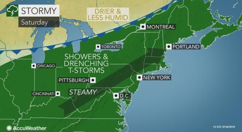 Saturday storms Saturday storms