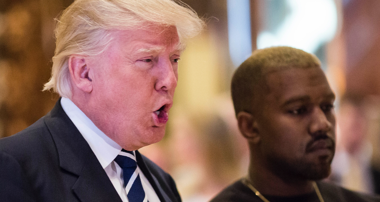 Trump and Kanye