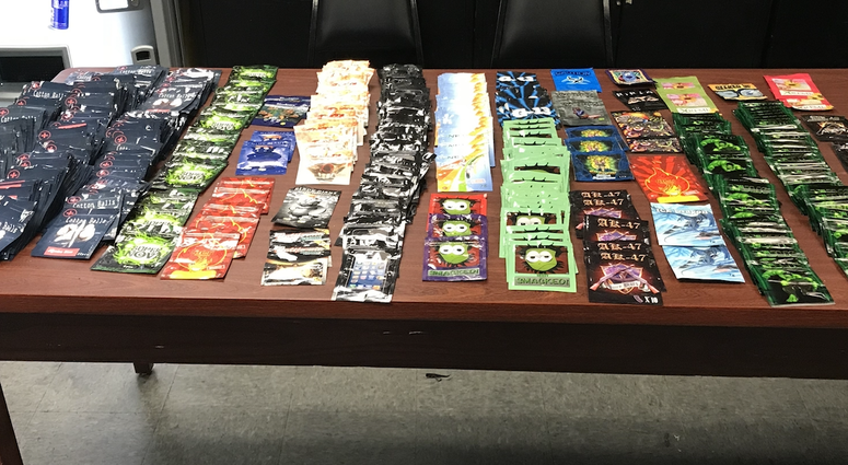 Packets of K2 seized in Brownsville bust