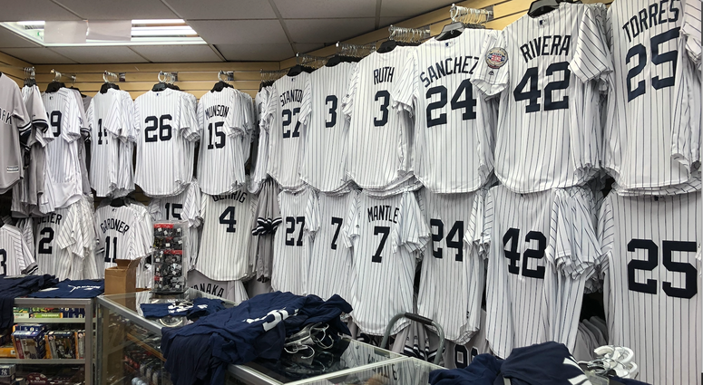 Yankee Shop in the Bronx Yankee Shop in the Bronx
