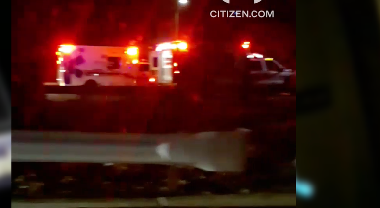 Fiery crash in Brooklyn