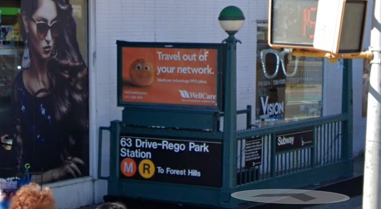 Train strikes person in Queens