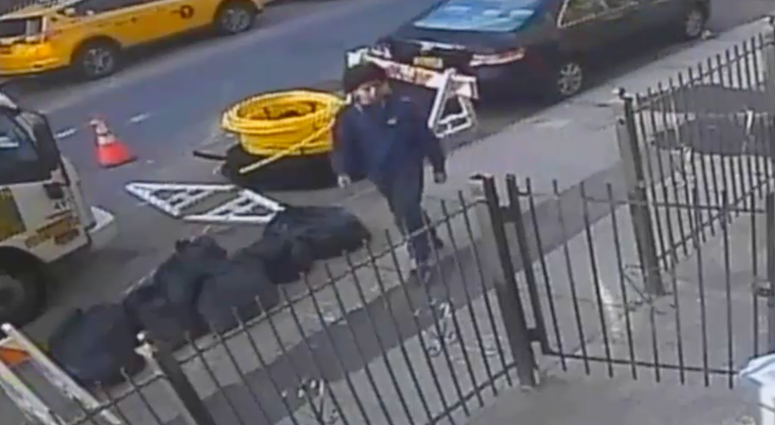 The suspect. Attempted rape suspect Queens