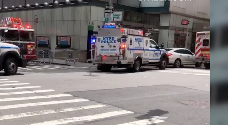 person struck by train