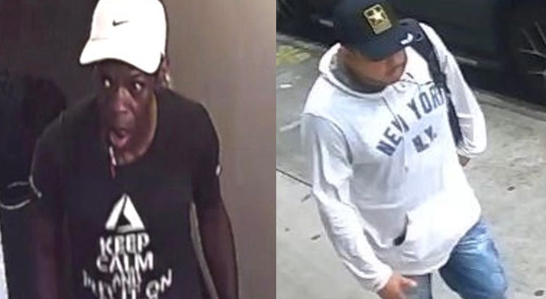 Cops are looking for a pair of serial burglars who are taking Manhattan residents for thousands. Cops are looking for a pair of serial burglars who are taking Manhattan residents for thousands.