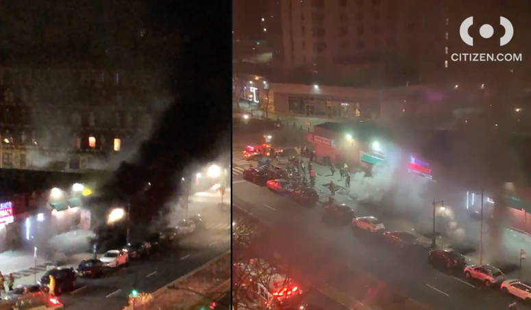 The fire. Subway fire