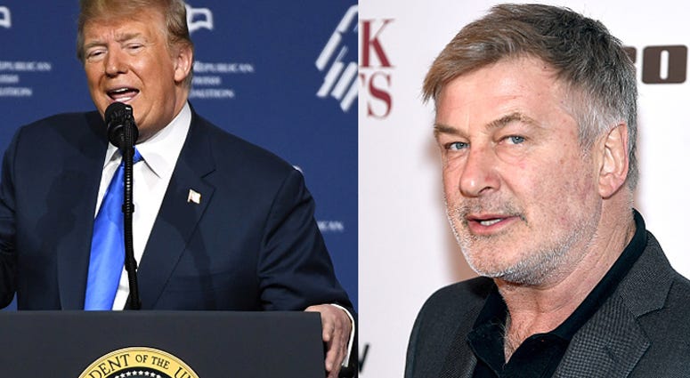 President Donald Trump and Alec Baldwin Donald Trump and Alec Baldwin