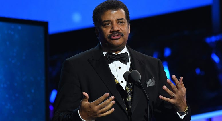 Neil deGrasse Tyson during the Grammy Awards Premiere Ceremony at The Theater at Madison Square Garden. Neil deGrasse Tyson