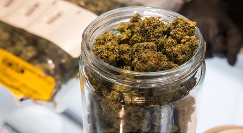Marijuana dispensary. Marijuana dispensary