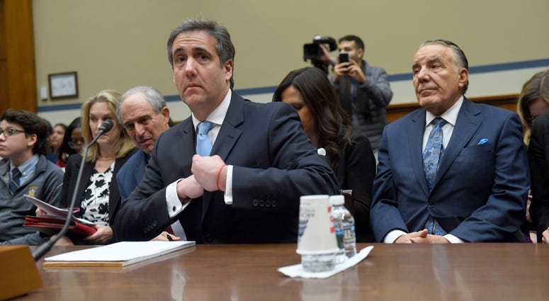 Michael Cohen, President Donald Trump's longtime personal attorney, testifies before the House Committee on Oversight and Reform on Feb. 27, 2019 in Washington. Michael Cohen testimony