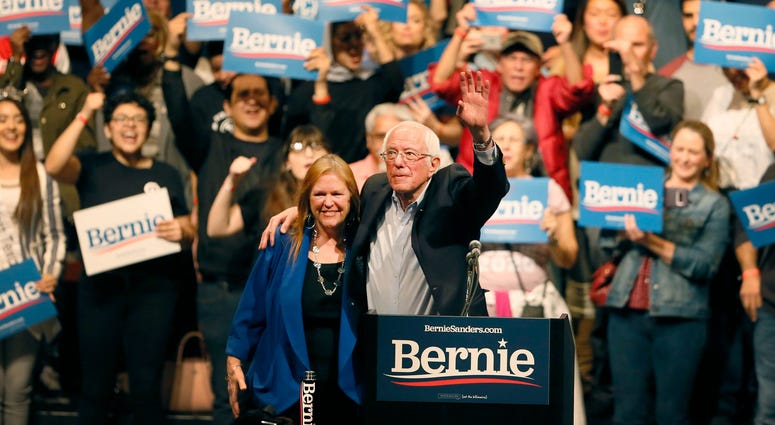 Democratic presidential candidate Bernie Sanders visits El Paso for rally Saturday, Feb. 22, at the Abraham Chavez Theatre in El Paso. Bernie Sanders