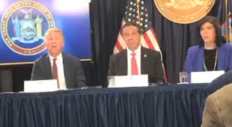 Manhattan DA Cy Vance, Gov. Andrew Cuomo, Nassau County DA Madeline Singas` Manhattan DA Cy Vance, Gov. Andrew Cuomo, Nassau County DA Madeline Singas
