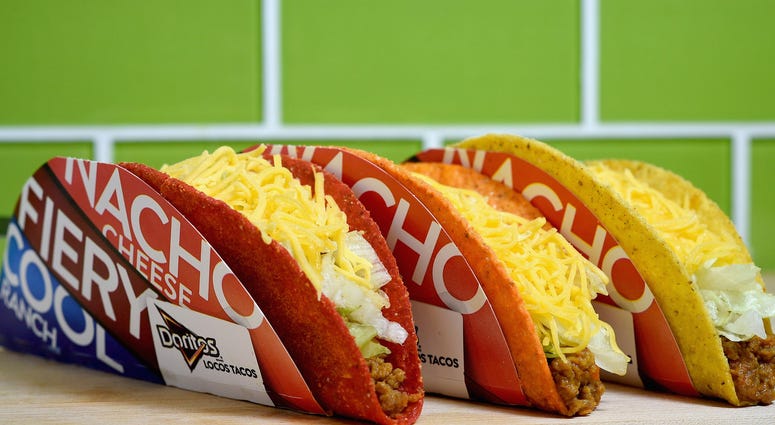 3 Doritos Locos tacos