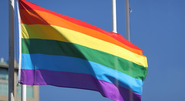 LGBT Pride Flag file image LGBT Pride Flag file image