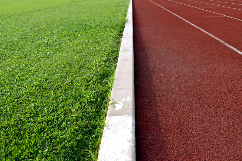 Track and football field file image. Track and football field file image.