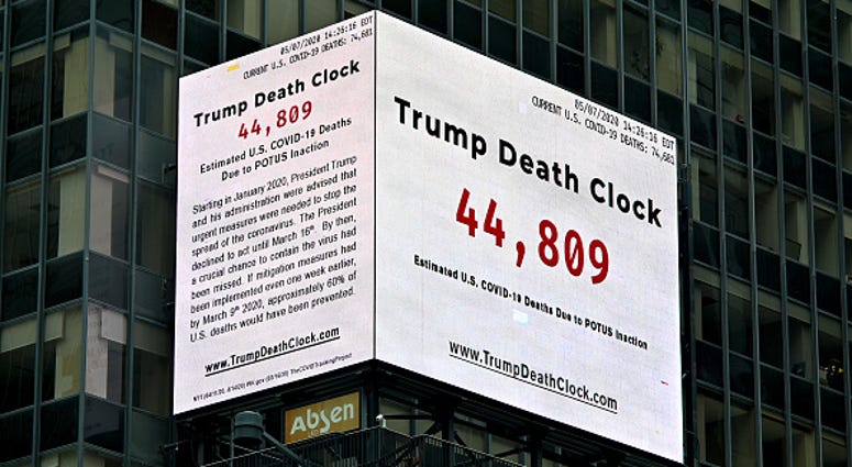 TRUMP DEATH CLOCK
