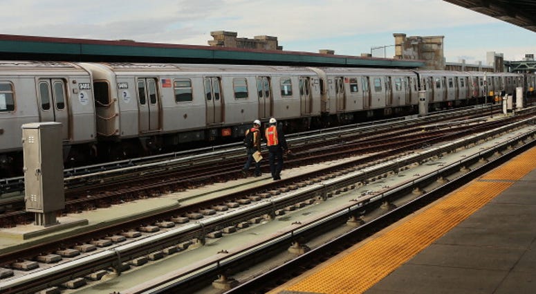 subway train