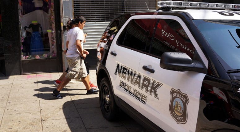 Newark Police Car