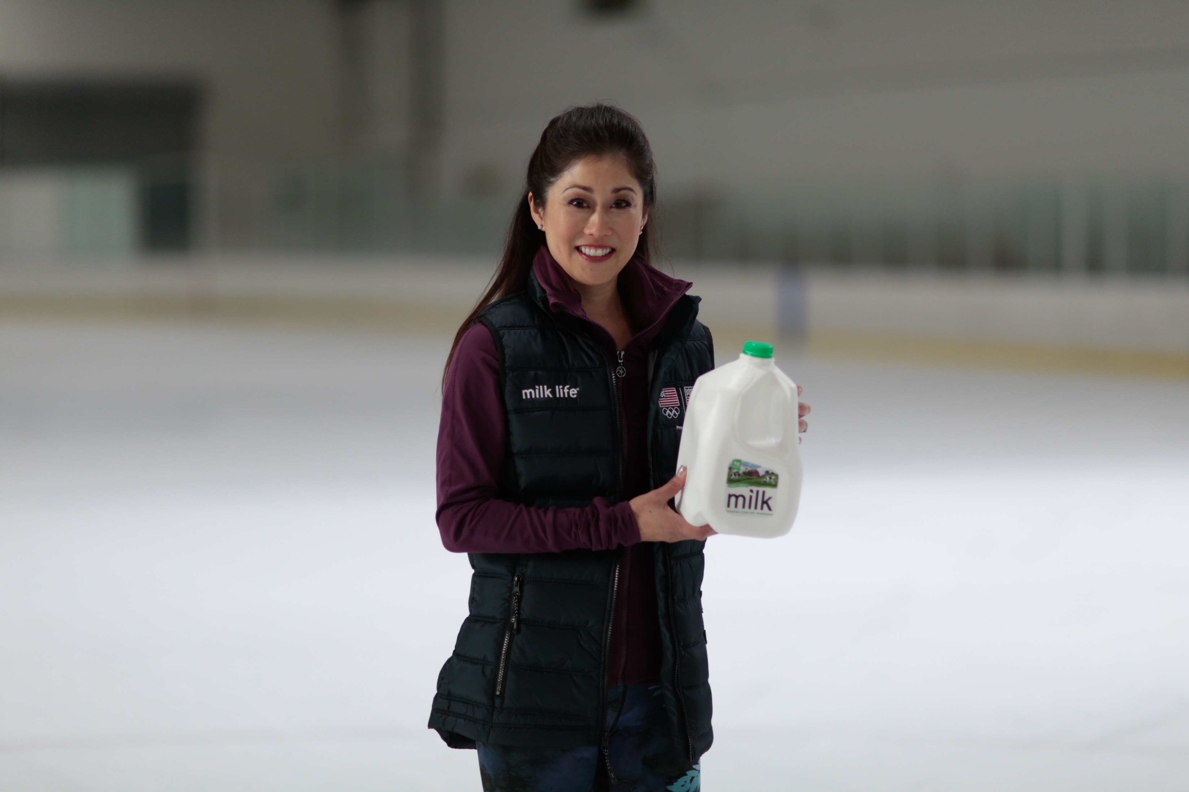 Kristi Yamaguchi for 'Milk Life'