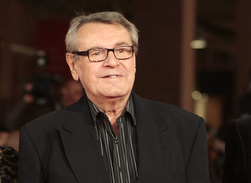 In this Oct. 15, 2009, file photo, film festival jury member Milos Forman poses on the red carpet at the IV edition of the Rome Film Festival in Rome. In this Oct. 15, 2009, file photo, film festival jury member Milos Forman poses on the red carpet at the IV edition of the Rome Film Festival in Rome.