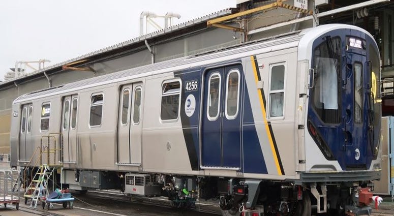 New R211 subway car New R211 subway car