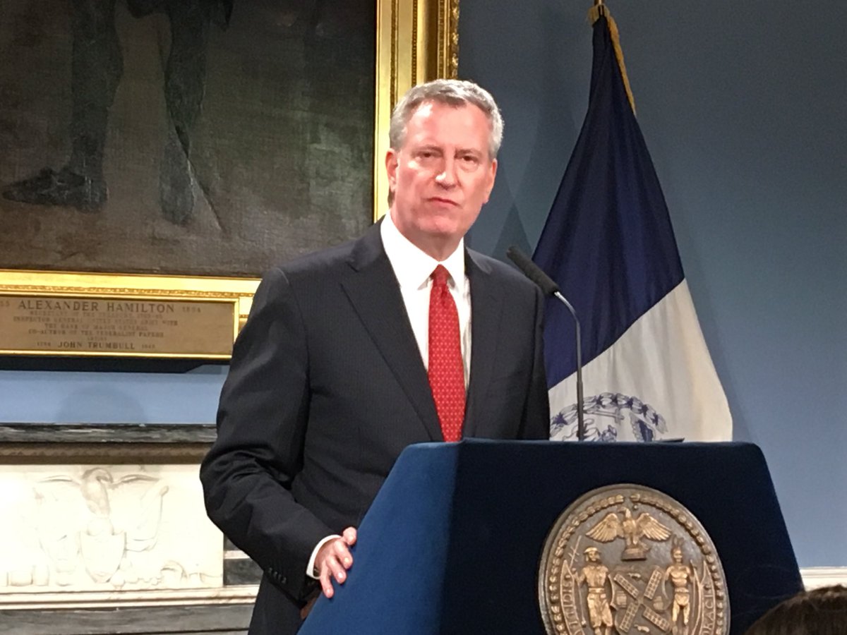 Mayor Bill de Blasio
