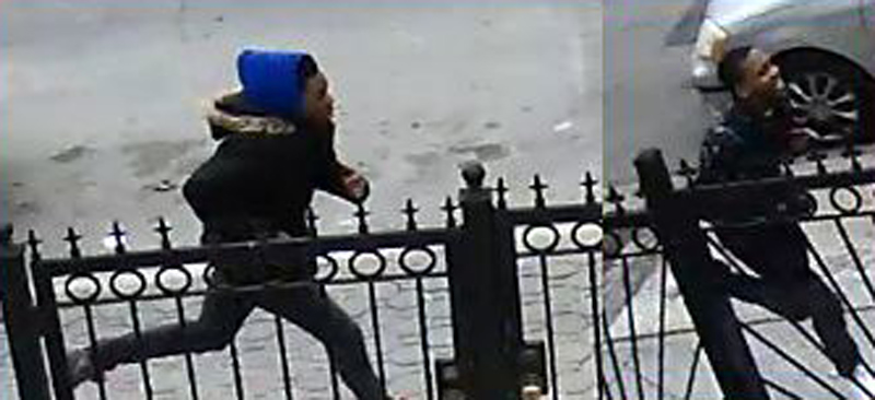 Police are looking for two muggers who jumped an elderly man in Brownsville. Police are looking for two muggers who jumped an elderly man in Brownsville.