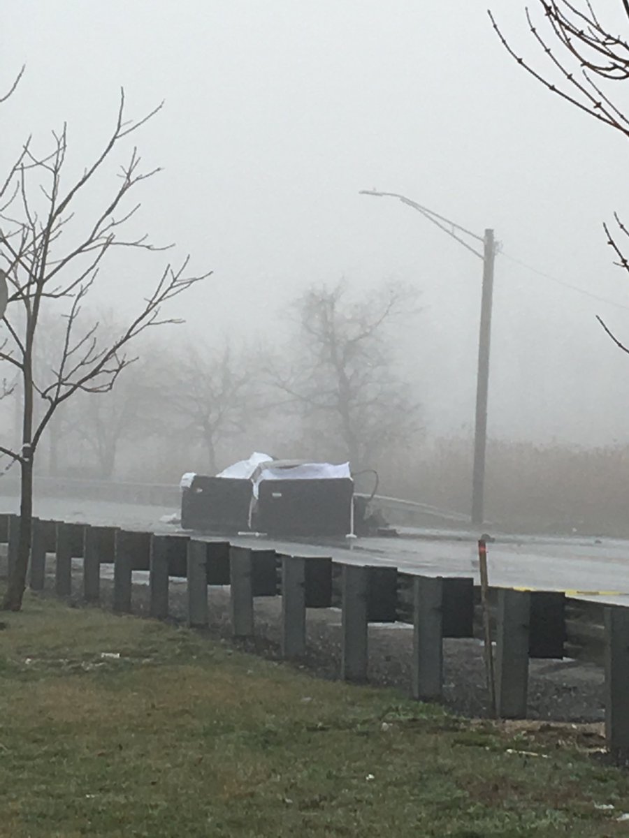 Two people were killed in a crash on the Nassau Expressway near JFK. Two people were killed in a crash on the Nassau Expressway near JFK.