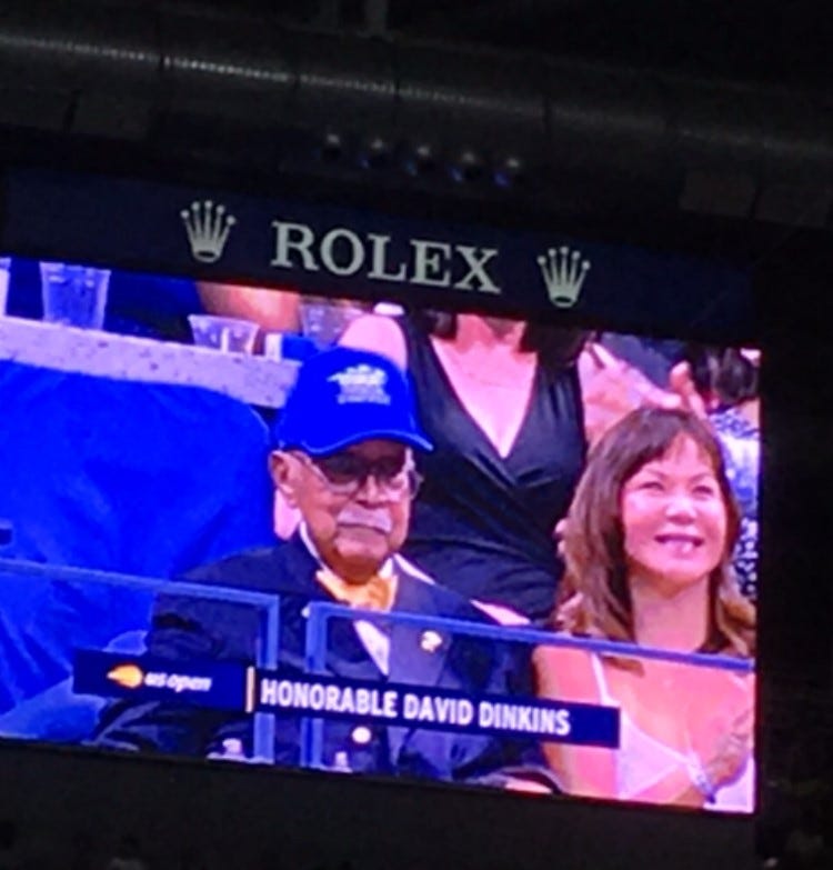 Former NYC mayor David Dinkins (Juliet Papa)