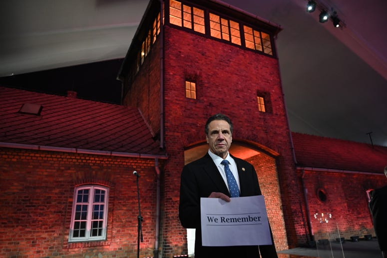Cuomo at Auschwitz