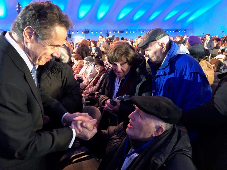 Cuomo at Auschwitz