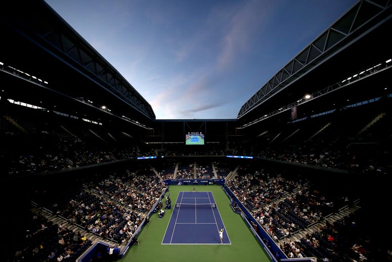 A general view of Louis Armstrong stadium \ on August 26, 2019 (Mike Stobe/Getty Images for USTA)