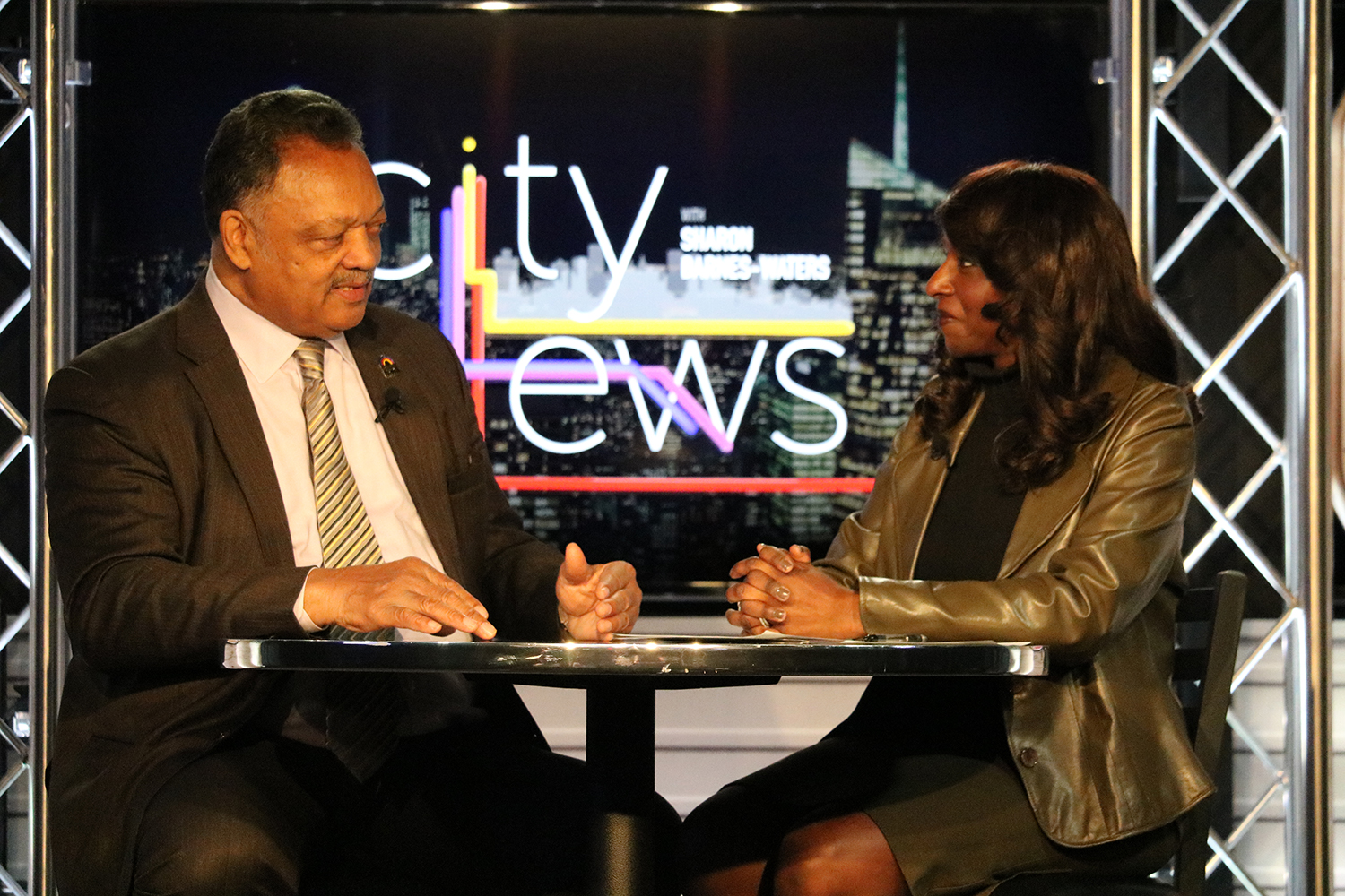 Sharon Interviews Rev. Jesse Jackson