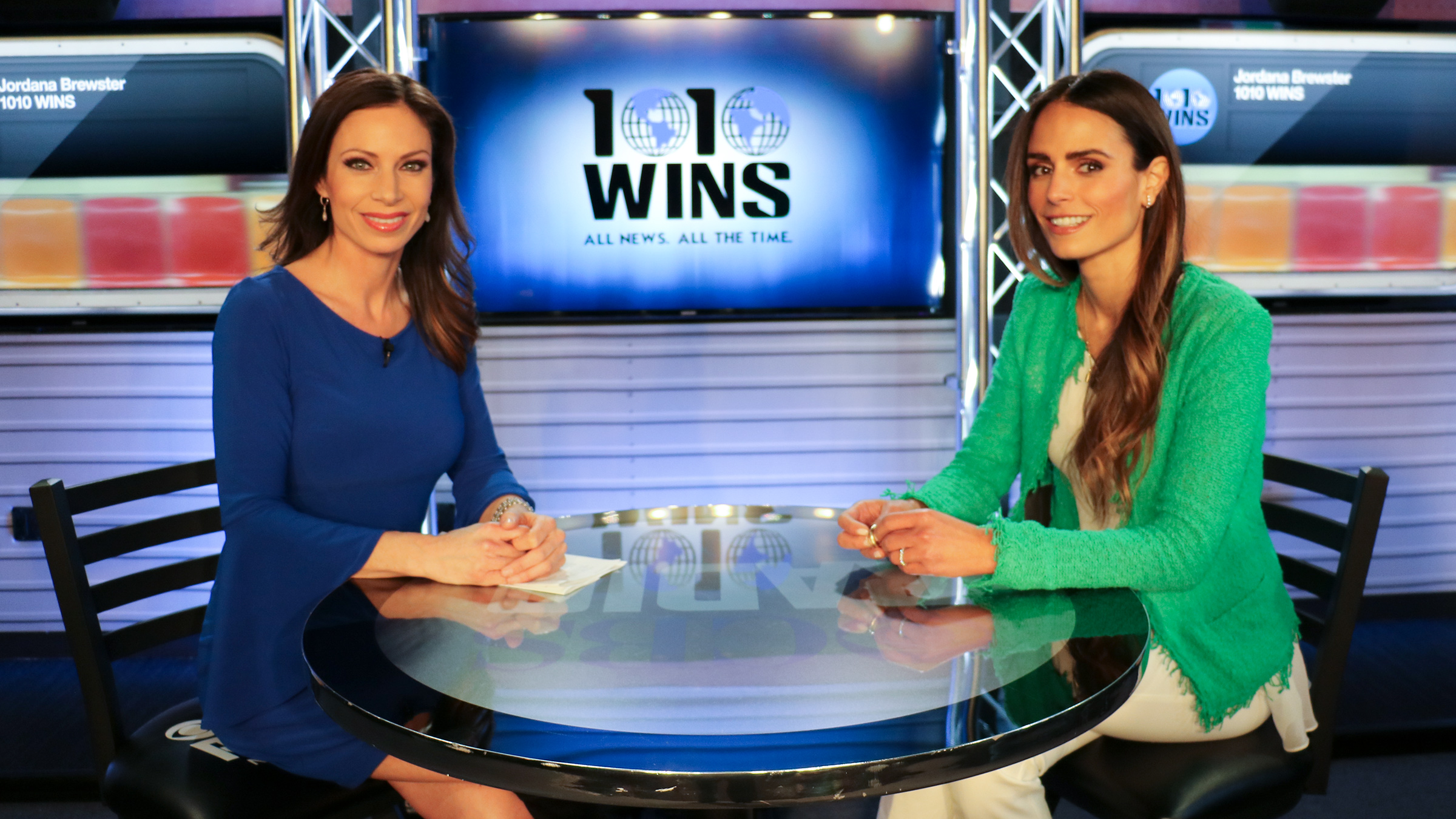 Jill Nicolini and Jordana Brewster