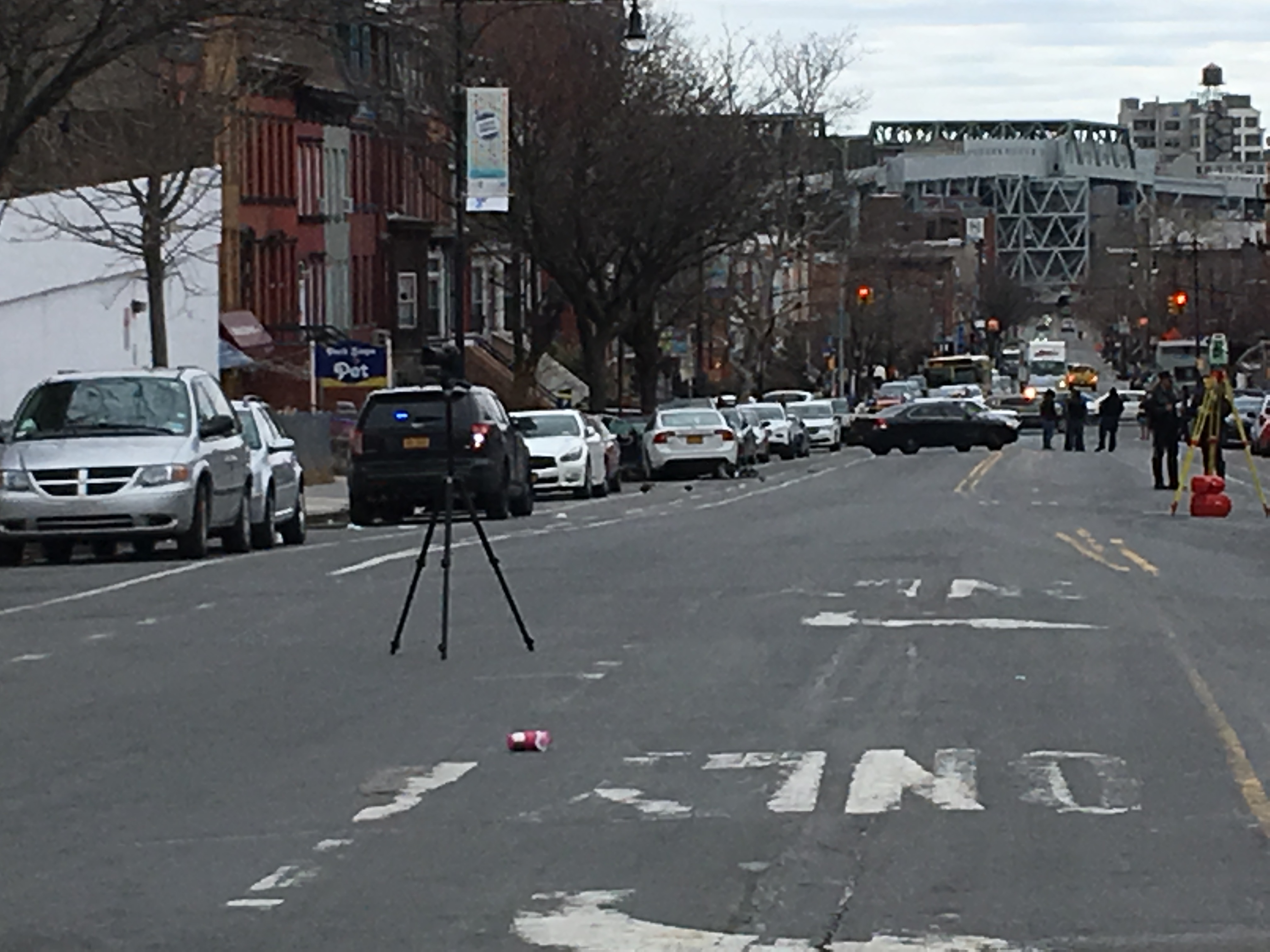 Scene of deadly Park Slope crash