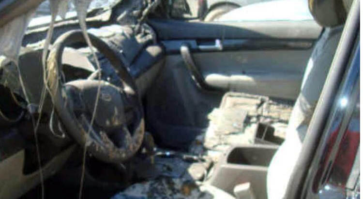 Gotti road rage car damage