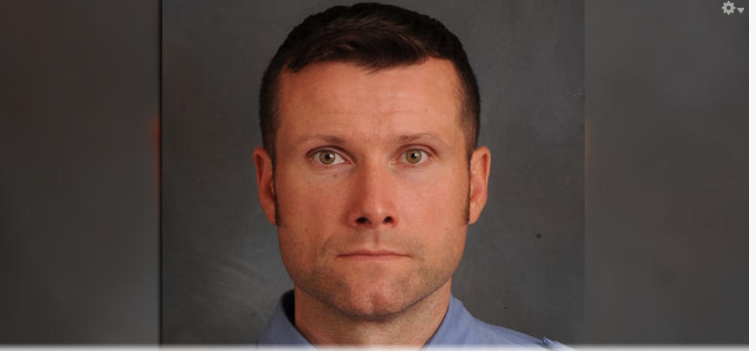 Firefighter Michael R. Davidson was killed fighting Harlem fire on March 23.