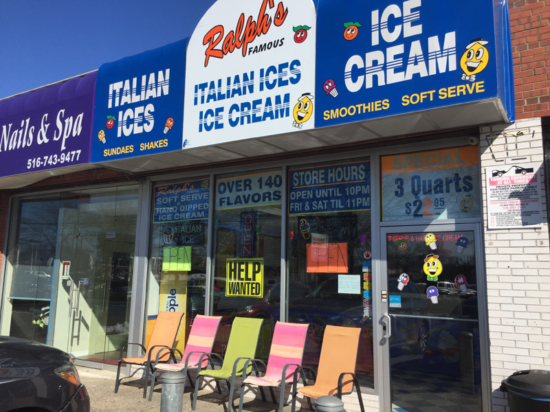 Murdered nursing student Haley Anderson worked at this Italian ice shop in Westbury. Murdered nursing student Haley Anderson worked at this Italian ice shop in Westbury.