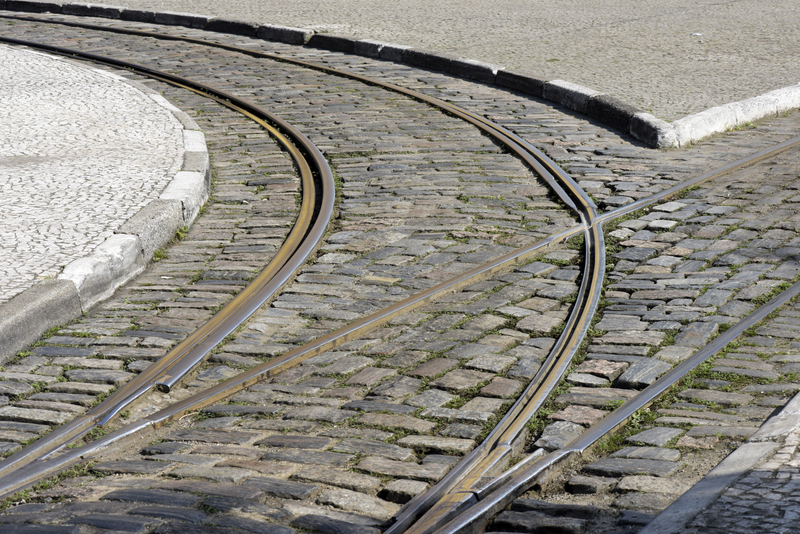 Streetcar tracks, file image. Streetcar tracks, file image.