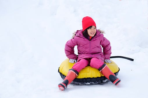 Snow Tubing Getty