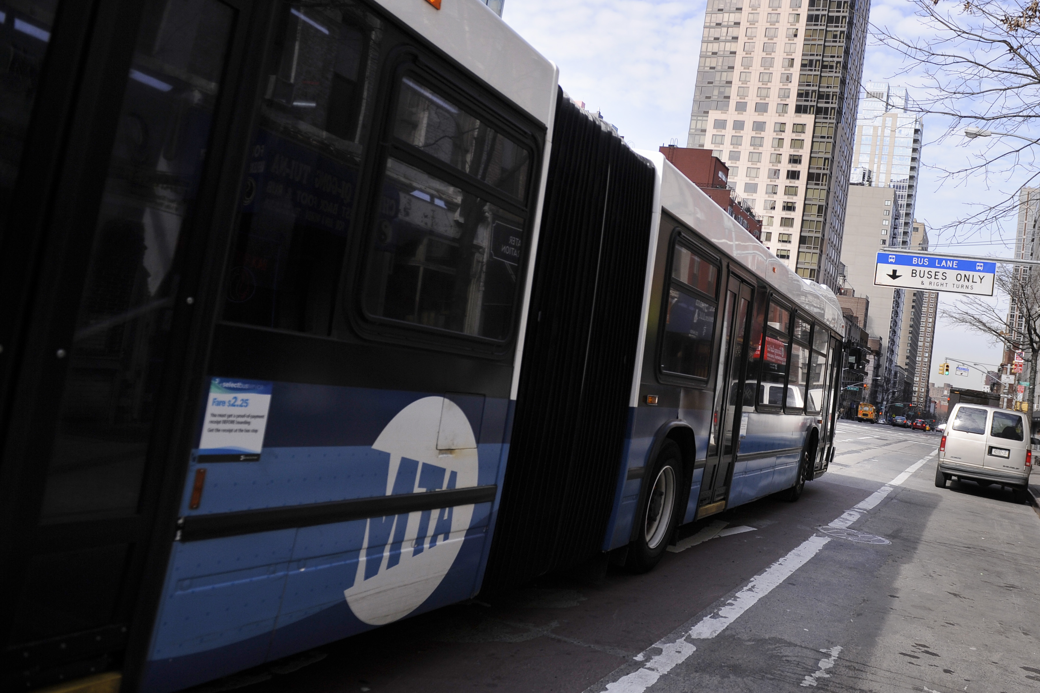 An MTA bus in New York City An MTA bus in New York City