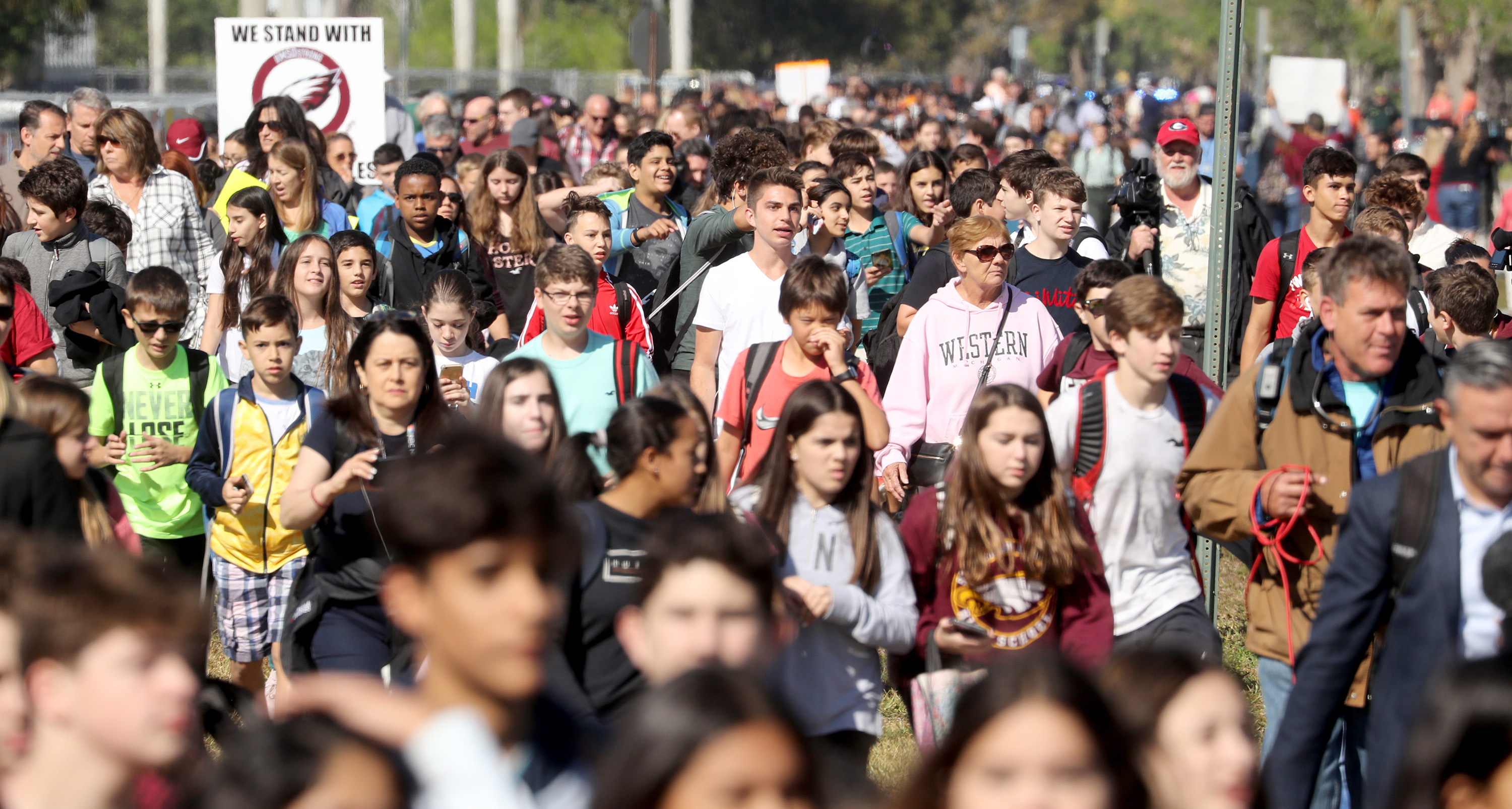 Students On National Walkout Day