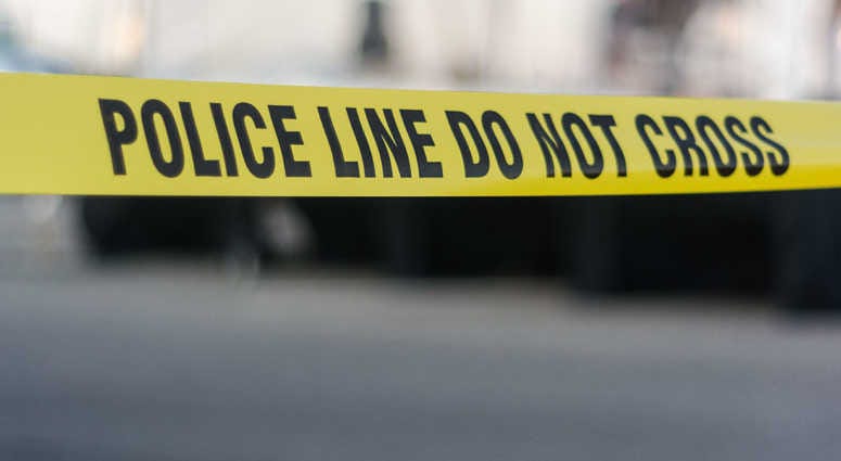 Police tape file image. Police tape file image.