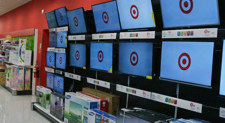 Inside Target store