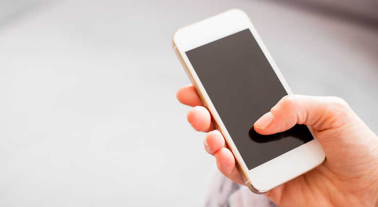 A smartphone. A smartphone.