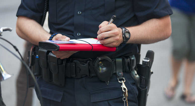 Generic police officer, file image. Generic police officer, file image.