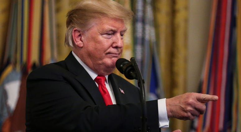 President Trump delivers remarks at the Congressional Medal of Honor Reception Trump